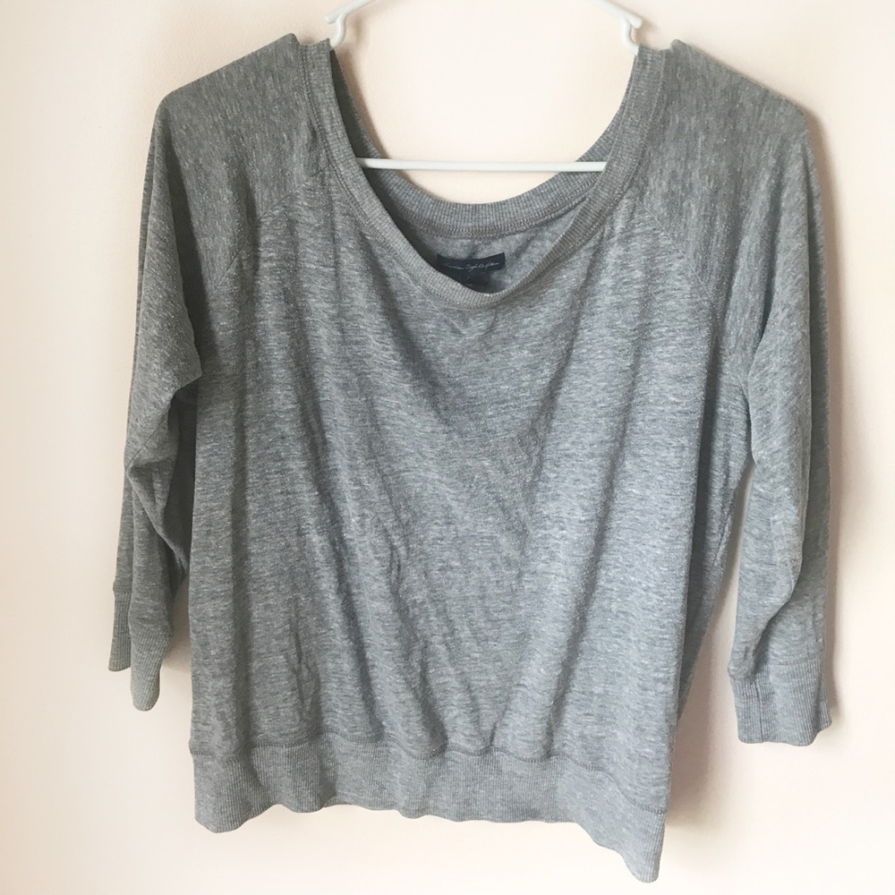 American eagle off shoulder top